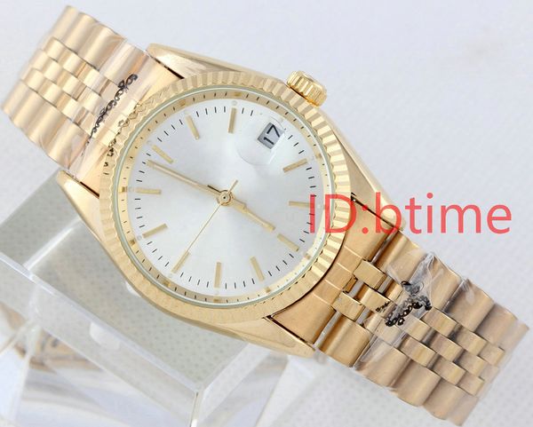 New Men's Fashion Watches SS Golden Face Case Mens Automatic Movement Luxury watch Mechanical Designer men Watches wristwatches btime
New Men's Fashion Watches SS Golden Face Case Mens Automatic Movement Luxury watch Mechanical Designer men Watches wristwatches btime