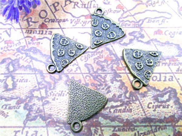 60pcs large slice of pizza charm bronse tone 20mm x 19mm food charm bbf friendship friends family pendant, Bronze;silver
60pcs large slice of pizza charm bronse tone 20mm x 19mm food charm bbf friendship friends family pendant, Bronze;silver