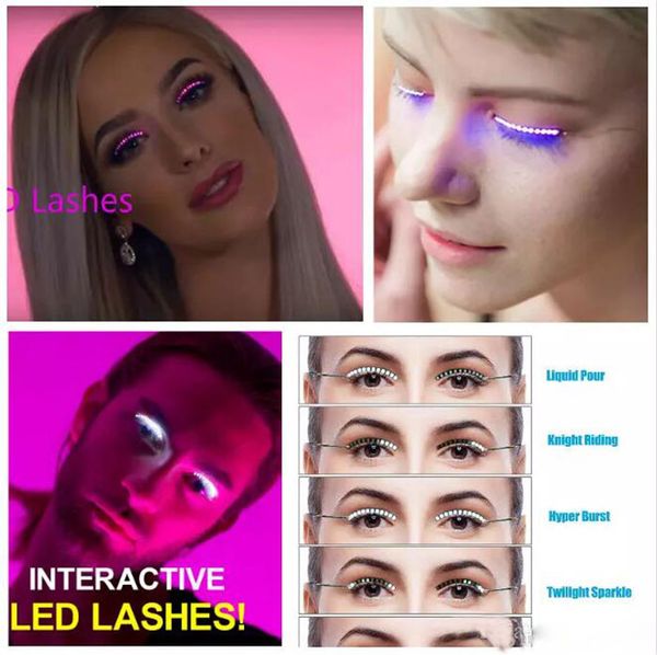 new led lashes fashion interactive luminous glowing false eyelashes waterproof for dance concert christmas halloween nightclub party by dhl
new led lashes fashion interactive luminous glowing false eyelashes waterproof for dance concert christmas halloween nightclub party by dhl