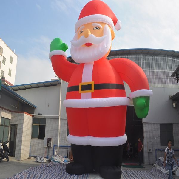 (specialty Store) Inflatable Father Christmas Inflatable Characters Christmas Decorations Store Display Santa Claus 6 M High