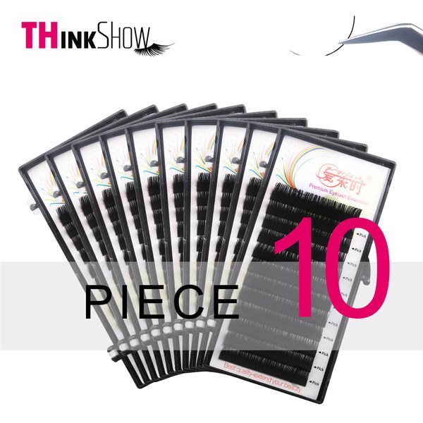 thinkshow 10pcs/lot silk volume russia 3d lash korea slik handmade eyelash extension makeup eyelashe maquiagem faux cils
thinkshow 10pcs/lot silk volume russia 3d lash korea slik handmade eyelash extension makeup eyelashe maquiagem faux cils