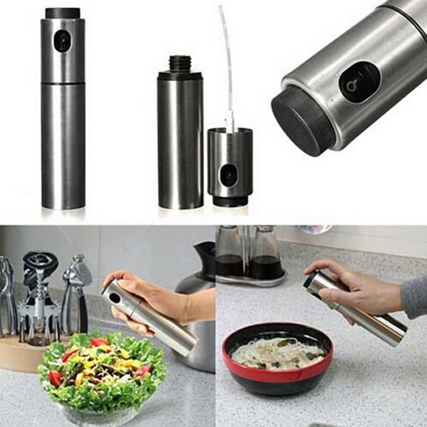 wholesale- new oil spray bottle stainless steel olive pump spraying bottle sprayer can oil jar pot cookware kitchen tool ia825 t30
wholesale- new oil spray bottle stainless steel olive pump spraying bottle sprayer can oil jar pot cookware kitchen tool ia825 t30