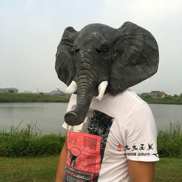 party cosplay elephant masks halloween latex mask realistic animal cosplay props party fancy dress
party cosplay elephant masks halloween latex mask realistic animal cosplay props party fancy dress
