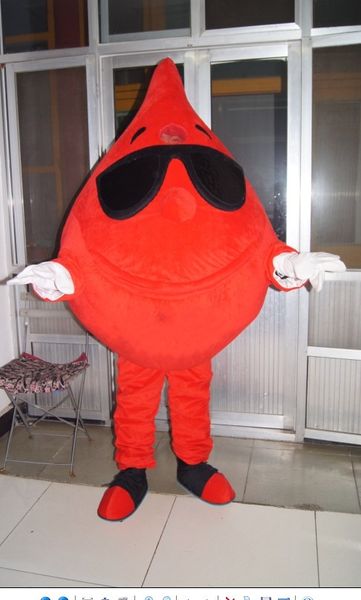 real pictures deluxe blood drops mascot costume size factory direct ing, Red;yellow
real pictures deluxe blood drops mascot costume size factory direct ing, Red;yellow