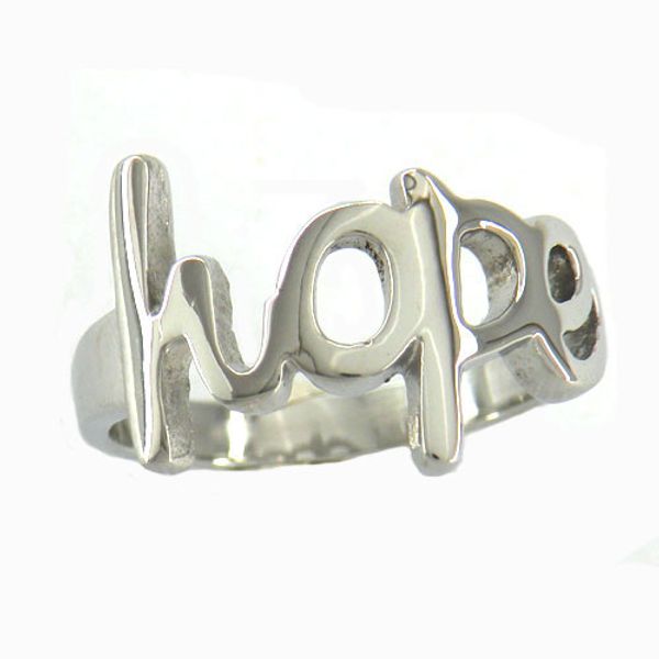 fanssteel stainless steel vintage mens or wemens jewelry signet word hope ring letters ring 10w77, Silver
fanssteel stainless steel vintage mens or wemens jewelry signet word hope ring letters ring 10w77, Silver