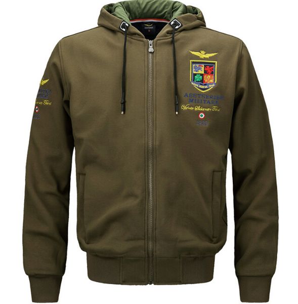 men bomber jacket spring autumn winter casual sports coats long sleeved hooded jackets, Black;brown
men bomber jacket spring autumn winter casual sports coats long sleeved hooded jackets, Black;brown