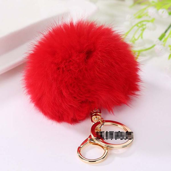 fluffy keychain puff ball 8cm solid color rabbit fur ball keychains handbag key ring car key, Silver
fluffy keychain puff ball 8cm solid color rabbit fur ball keychains handbag key ring car key, Silver