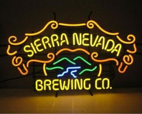 sierra nevada brewing co logo neon sign customized handmade real glass tube company advertising display neon signs 24"x20
sierra nevada brewing co logo neon sign customized handmade real glass tube company advertising display neon signs 24"x20