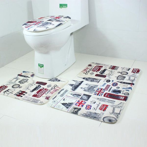 wholesale- new qualified bathroom non-slip blue ocean style pedestal rug + lid toilet cover + bath mat levert dropship dig6921
wholesale- new qualified bathroom non-slip blue ocean style pedestal rug + lid toilet cover + bath mat levert dropship dig6921