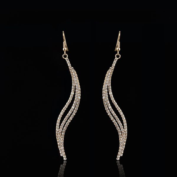 Fashion crystal rhinestone long drop earrings for women jewelry women earring wedding Accessories Christmas gifts #E089
Fashion crystal rhinestone long drop earrings for women jewelry women earring wedding Accessories Christmas gifts #E089