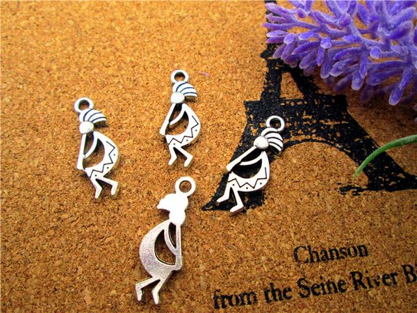 60pcs kokopelli charms kokopelli pendants antiqued tibetan silver 9 x 20 mm, Bronze;silver
60pcs kokopelli charms kokopelli pendants antiqued tibetan silver 9 x 20 mm, Bronze;silver