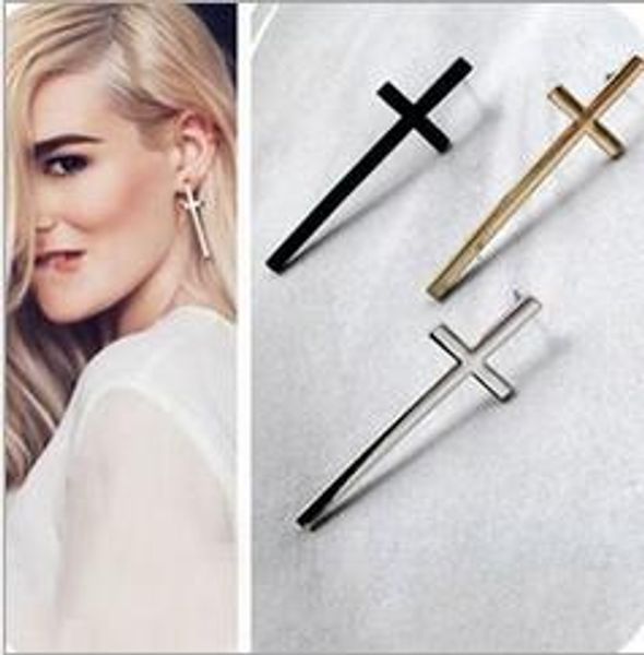 retro temperament cross strap stud earrings punk stud earring wholesale ing, Golden;silver
retro temperament cross strap stud earrings punk stud earring wholesale ing, Golden;silver