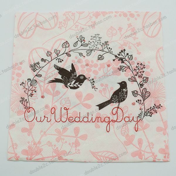 wholesale- napkin paper decoupage,100pcs 33cm,2015 new design napkin for wedding party,wedding love birds decoration,event&party supplies
wholesale- napkin paper decoupage,100pcs 33cm,2015 new design napkin for wedding party,wedding love birds decoration,event&party supplies