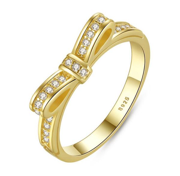 100% 925 sterling gold bow knot stackable ring micro pave cz rose color women wedding jewelry 2017 july style, Golden;silver
100% 925 sterling gold bow knot stackable ring micro pave cz rose color women wedding jewelry 2017 july style, Golden;silver