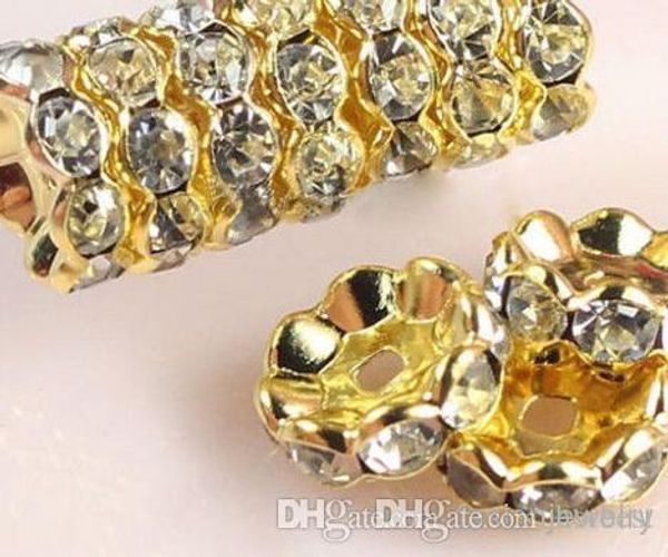 8mm 10mm 500 pcs/lot white clear crystal rhinestone rondelle wave spacer beads, gold plated jewelry rondelle spacer loose bead k2242 w62
8mm 10mm 500 pcs/lot white clear crystal rhinestone rondelle wave spacer beads, gold plated jewelry rondelle spacer loose bead k2242 w62