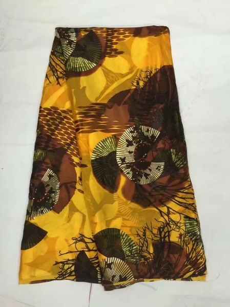 5y/pc beautiful orange yellow and brown prints silk chiffon african smooth and soft silk lace fabric with rhinestone js21-1, Black;white
5y/pc beautiful orange yellow and brown prints silk chiffon african smooth and soft silk lace fabric with rhinestone js21-1, Black;white
