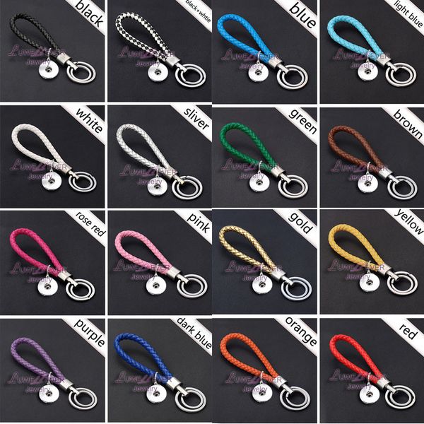popular 09 fashion weave pu leather key chains 18mm snap button keychain jewelry for men women 16 colors key rings, Slivery;golden
popular 09 fashion weave pu leather key chains 18mm snap button keychain jewelry for men women 16 colors key rings, Slivery;golden
