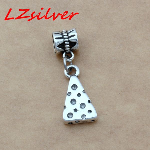 Hot ! 100 pcs Ancient silver Cheese Wedge Food Snack Pendants Charms for European Bracelet 30 mm x 10 mm
Hot ! 100 pcs Ancient silver Cheese Wedge Food Snack Pendants Charms for European Bracelet 30 mm x 10 mm