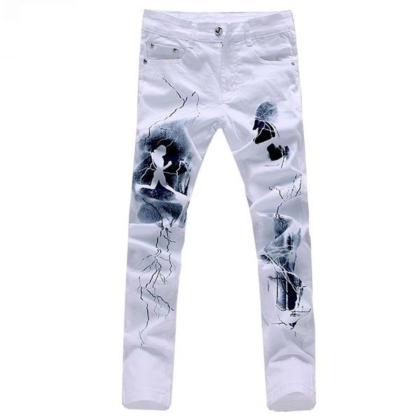 wholesale white 3d printed men jeans homme unique man printing jeans cotton large size 40 38, Blue
wholesale white 3d printed men jeans homme unique man printing jeans cotton large size 40 38, Blue
