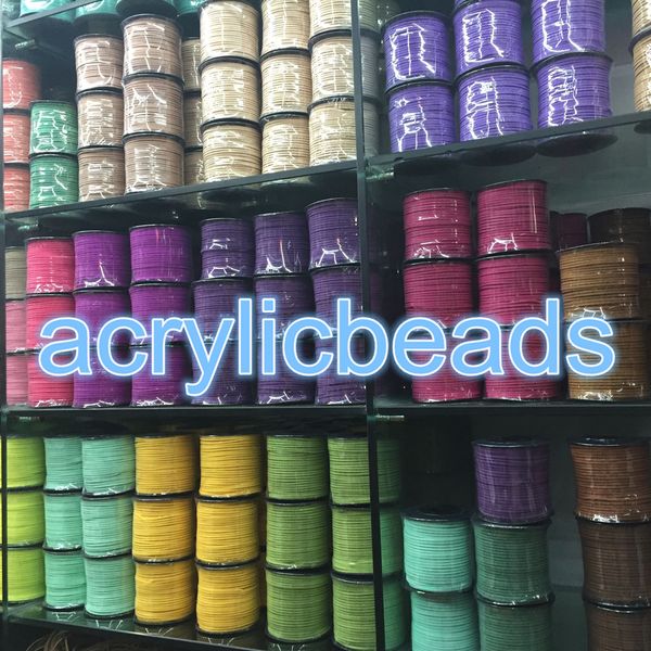 2.7mm 100Yards Roll Korean Faux Suede Cord Thread String Flat Velvet Rope Lace Necklace Jewelry Making Findings
2.7mm 100Yards Roll Korean Faux Suede Cord Thread String Flat Velvet Rope Lace Necklace Jewelry Making Findings