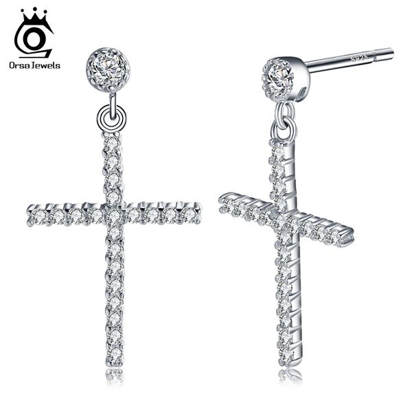 orsa zircon earrings pure sterling silver earrings for women/men real 925 sterling silver cross stud earrings fashion jewelry55, Golden;silver
orsa zircon earrings pure sterling silver earrings for women/men real 925 sterling silver cross stud earrings fashion jewelry55, Golden;silver