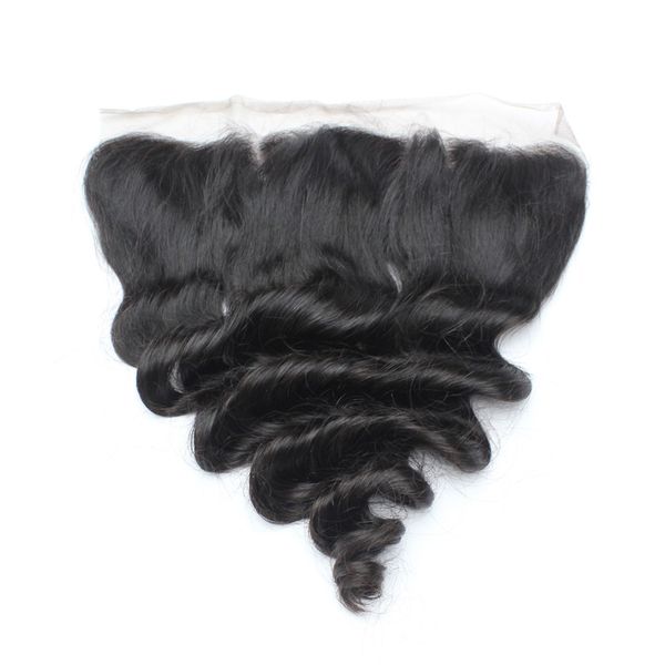 Brazilian Unprocessed Human Hair Lace Frontal Closure Hair Remy Peruvian Loose Wave Lace Frontals 13*4 1B Free Part 8"-20" Free Shedding
Brazilian Unprocessed Human Hair Lace Frontal Closure Hair Remy Peruvian Loose Wave Lace Frontals 13*4 1B Free Part 8"-20" Free Shedding