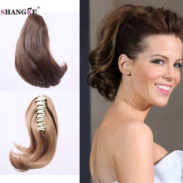 wholesale- short claw ponytail drawing hair extension wavy natural short synthetic ponytails claw pony tail drawstring hairpieces, Black
wholesale- short claw ponytail drawing hair extension wavy natural short synthetic ponytails claw pony tail drawstring hairpieces, Black