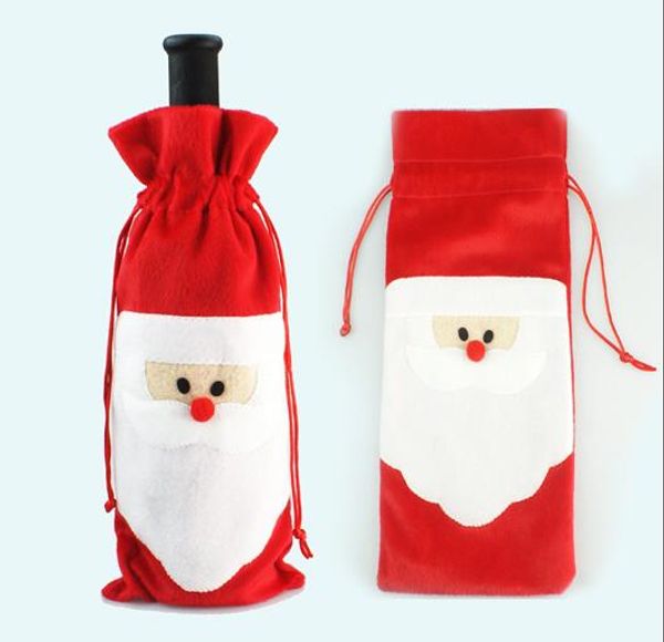 eco-friendly christmas red wine bottle cover bags christmas dinner table decoration home christmas party kitchen decorations
eco-friendly christmas red wine bottle cover bags christmas dinner table decoration home christmas party kitchen decorations