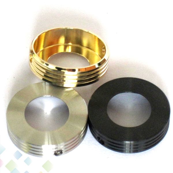 RDA Atomizer Decorative Protection Ring Metal Adapter Upgraded Version Adaptor Bottom Attached 510 Connector High quality DHL Free
RDA Atomizer Decorative Protection Ring Metal Adapter Upgraded Version Adaptor Bottom Attached 510 Connector High quality DHL Free