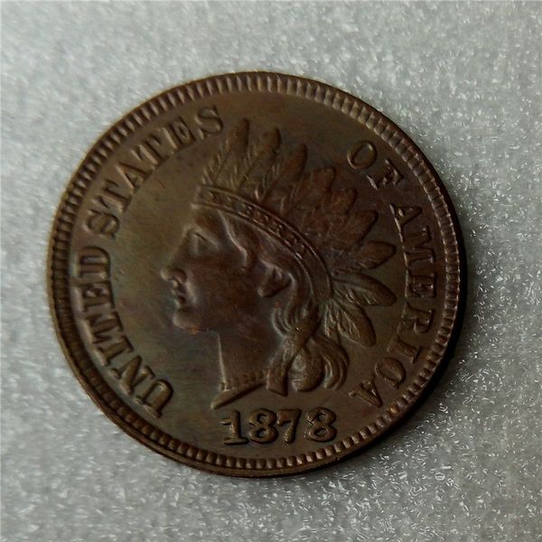 Indian Head Cents 1878 Copy Coins Retail Archaize Old Looking US Coins Copper Crafts Coins\Whole Sale Free Shipping
Indian Head Cents 1878 Copy Coins Retail Archaize Old Looking US Coins Copper Crafts Coins\Whole Sale Free Shipping