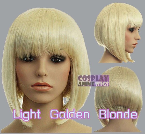 30cm light golden blonde heat styleable chic bob short cosplay wigs 91_lgb, Golden;white
30cm light golden blonde heat styleable chic bob short cosplay wigs 91_lgb, Golden;white