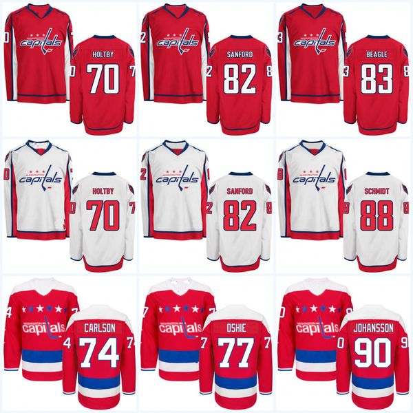 Washington Capitals Jerseys Mens' 70 Braden Holtby 74 John Carlson 83 Jay Beagle 90 Marcus Johansson 88 Nate Schmidt Hockey Jerseys
Washington Capitals Jerseys Mens' 70 Braden Holtby 74 John Carlson 83 Jay Beagle 90 Marcus Johansson 88 Nate Schmidt Hockey Jerseys