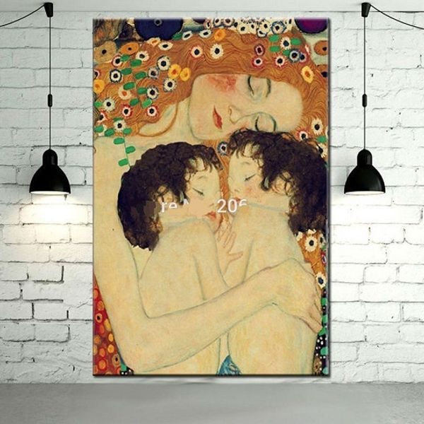 framed gustav klimt mother and child twins,genuine hand painted portrait art oil painting on thick canvas multi sizes kl008
framed gustav klimt mother and child twins,genuine hand painted portrait art oil painting on thick canvas multi sizes kl008
