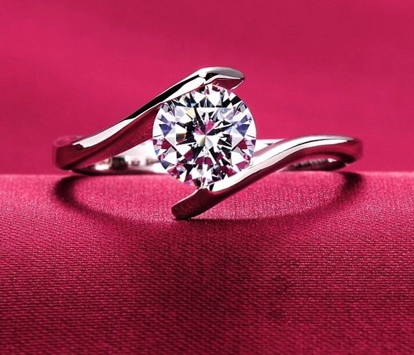 s925 silver wedding anel ring 18k real white gold plated cz diamond 4 prong engagement wedding bridal ring women, Golden;silver
s925 silver wedding anel ring 18k real white gold plated cz diamond 4 prong engagement wedding bridal ring women, Golden;silver
