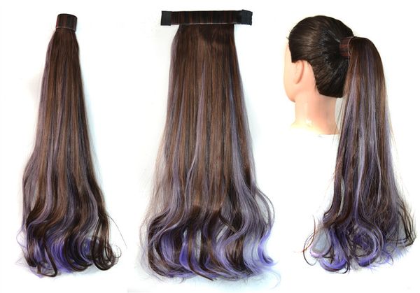 sara 45cm,18" pat circle wave curly ponytail hair extension ombre color pony tail horsetail synthetic hairpiece, Black
sara 45cm,18" pat circle wave curly ponytail hair extension ombre color pony tail horsetail synthetic hairpiece, Black