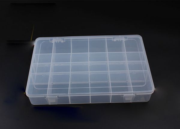 wholesale- 270*185*40mm multi-function convenient carry twenty four grid detachable pp transparent storage parts tool box e shape
wholesale- 270*185*40mm multi-function convenient carry twenty four grid detachable pp transparent storage parts tool box e shape