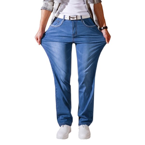 wholesale-lisli men's jeans middle-aged jeans man casual large size men denim jeans middle waist straight long pants 2016 01b0448, Blue
wholesale-lisli men's jeans middle-aged jeans man casual large size men denim jeans middle waist straight long pants 2016 01b0448, Blue