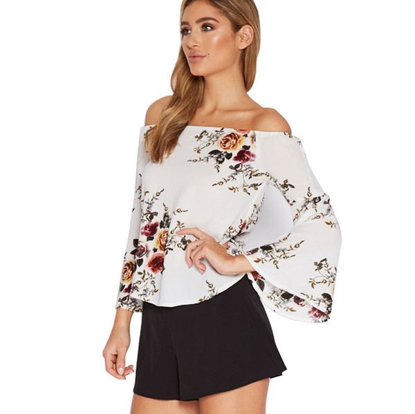 Ladies Flora Printed Long Flare/Bell Sleeve Tops Womens Loose Slash Neck Blouse T-Shirt Casual Shirt Tee Off The Shoulder
Ladies Flora Printed Long Flare/Bell Sleeve Tops Womens Loose Slash Neck Blouse T-Shirt Casual Shirt Tee Off The Shoulder