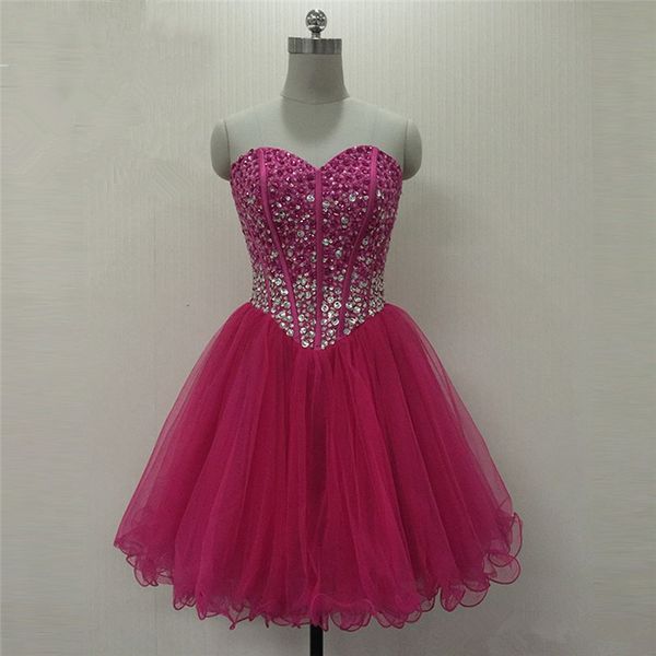 2017 fashion crytsal ball gown short homecoming dress with beading tulle lace up graduation prom party gown bh01, Blue;pink
2017 fashion crytsal ball gown short homecoming dress with beading tulle lace up graduation prom party gown bh01, Blue;pink