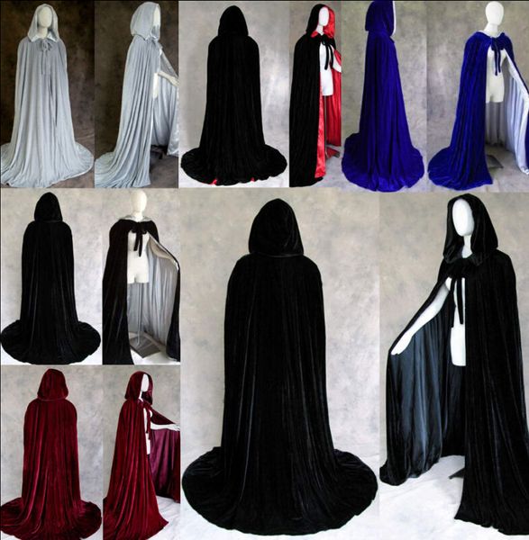 cloak hooded velvet & satin cape renaissance clothing medieval costume halloween fancy dress, White
cloak hooded velvet & satin cape renaissance clothing medieval costume halloween fancy dress, White