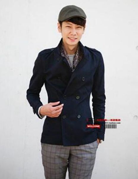 the spring and autumn period and the han edition men fashion boutique trench coat of cultivate one's morality of england / s-3xl, Black
the spring and autumn period and the han edition men fashion boutique trench coat of cultivate one's morality of england / s-3xl, Black