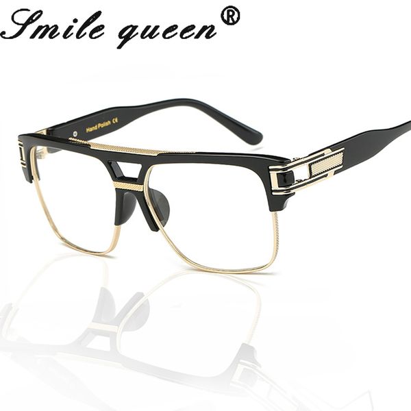 wholesale- 2016 new half frame optical men big frame glasses gold metal legs clear glasses women eye glasses frame gafas hombre, Silver
wholesale- 2016 new half frame optical men big frame glasses gold metal legs clear glasses women eye glasses frame gafas hombre, Silver