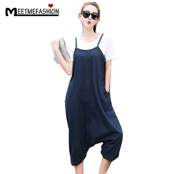 wholesale- meetmefashion summer paragraph street denim jumpsuit female feet wide harem ankle length pants women hipster jean rompers, Black;white
wholesale- meetmefashion summer paragraph street denim jumpsuit female feet wide harem ankle length pants women hipster jean rompers, Black;white