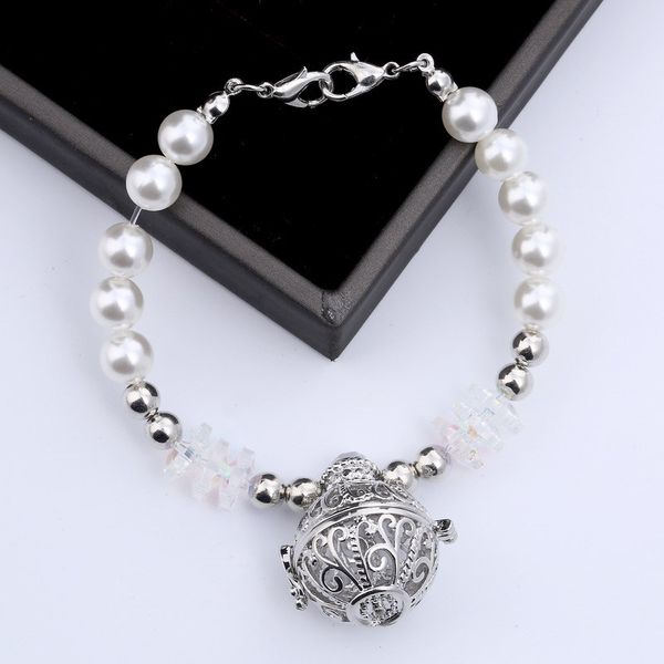 aromatherapy diffuser bracelet women pearl charm bracelet pearls beads bracelet diffuser ball beaded bracelets fashion jewelry, Golden;silver
aromatherapy diffuser bracelet women pearl charm bracelet pearls beads bracelet diffuser ball beaded bracelets fashion jewelry, Golden;silver