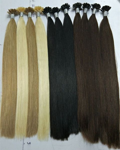 elibess hair -pre-bonded hair extension 0.8g/strand 200strands/lot sraight wave double drawn nail /u tip brazilian human hair, Black
elibess hair -pre-bonded hair extension 0.8g/strand 200strands/lot sraight wave double drawn nail /u tip brazilian human hair, Black
