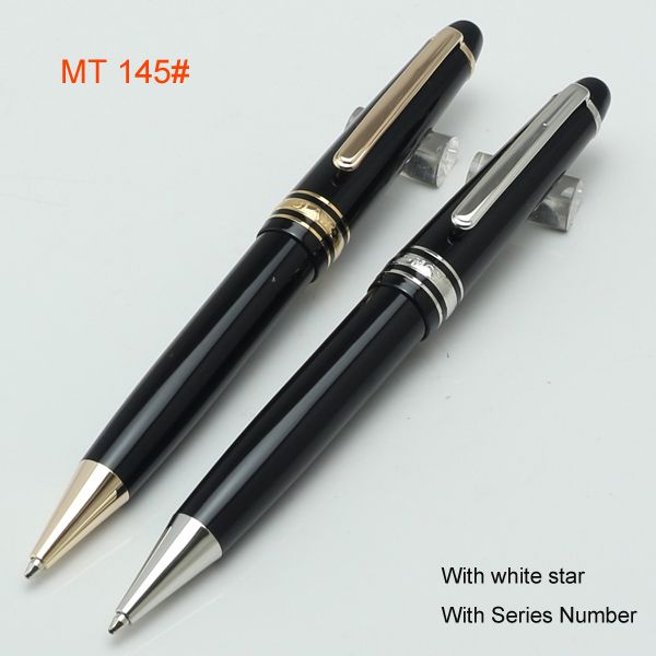 Luxury black resin and metal mb 145 rollerball pen/Ballpoint pen /fountain pens office school supplies blanc pen hot sell
Luxury black resin and metal mb 145 rollerball pen/Ballpoint pen /fountain pens office school supplies blanc pen hot sell