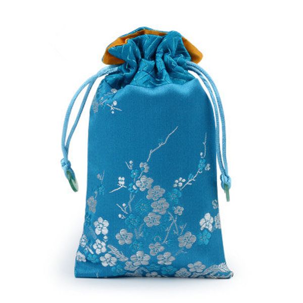 jade cherry blossoms patchwork craft pouch drawstring silk brocade jewelry gift bags phone protective cover trinket storage pocket 9x15 cm, Pink;blue
jade cherry blossoms patchwork craft pouch drawstring silk brocade jewelry gift bags phone protective cover trinket storage pocket 9x15 cm, Pink;blue