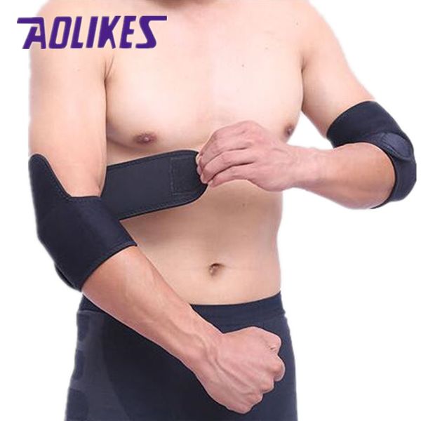 wholesale- handise 2pcs adjustable elbow support pads sports safety coderas protector for gym running vendas para deporte professional
wholesale- handise 2pcs adjustable elbow support pads sports safety coderas protector for gym running vendas para deporte professional