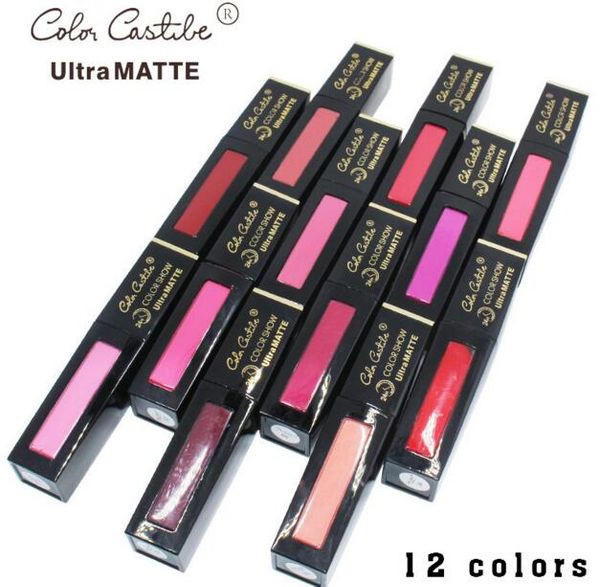 color castle 12 color liquid matte stick spice lipgloss lip gloss makeup lipsticks dhl ing
color castle 12 color liquid matte stick spice lipgloss lip gloss makeup lipsticks dhl ing