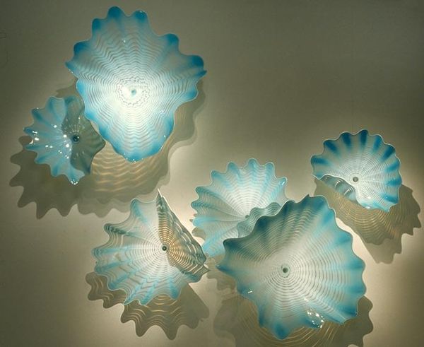 100% mouth borosilicate murano lamps plate for wall hanging style hand blown colored glass decorative plates
100% mouth borosilicate murano lamps plate for wall hanging style hand blown colored glass decorative plates